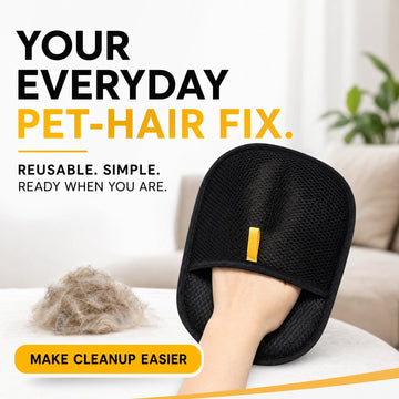 Pet Hair Remover Portable Washable Clothes Hair Dehairing Gloves Pet Cleaning Products Pet Accessories